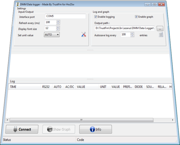 DMM Data Logger