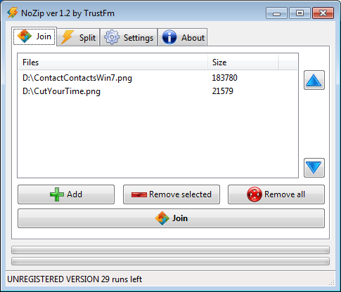 Windows 7 NoZip 1.2.2 full