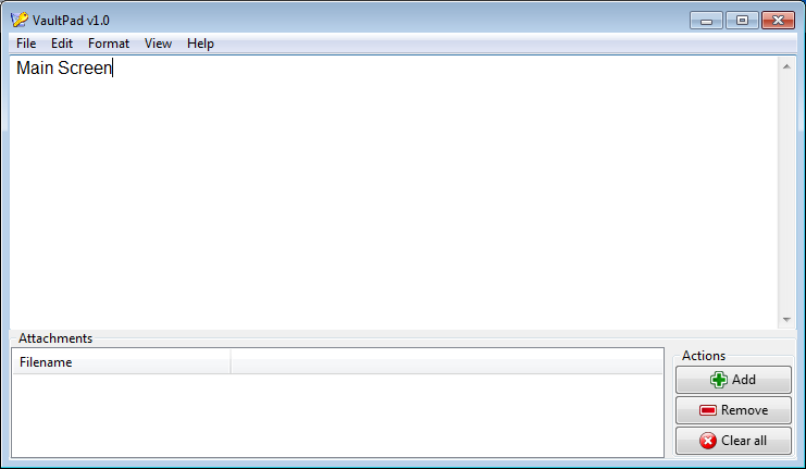 VaultPad is simple text / file encryptor.