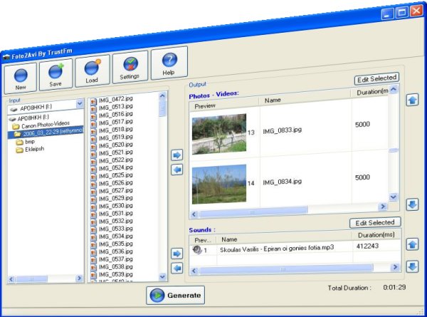 Foto2Avi 4.2 full Windows 7 Foto2Avi 4.2 full