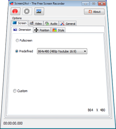 Screen2Avi 1.1 full Windows 7 Screen2Avi 1.1 full