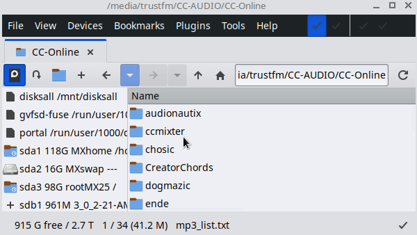 Creative Commons Audio Sources Animated