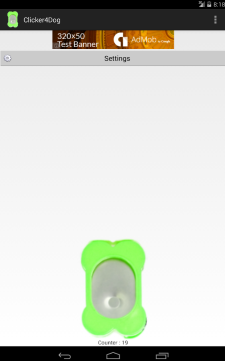 Main Clicker4Dog form working
